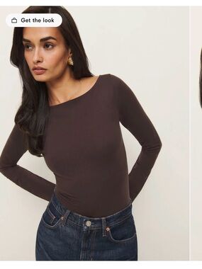 Reformation Willie knit top